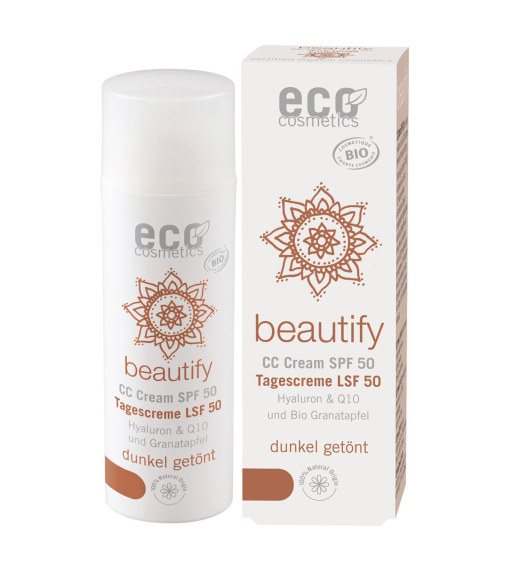 Eco Cosmetics CC creme SPF50 donker