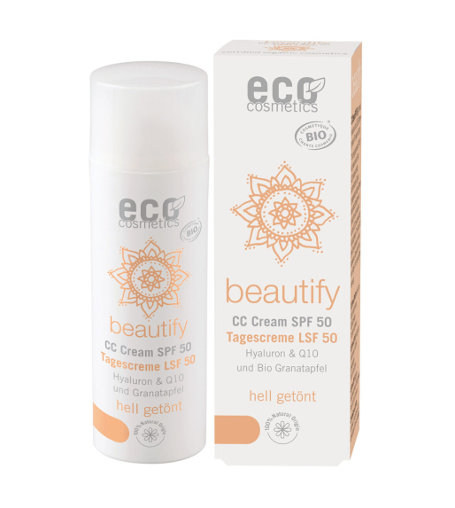 Eco Cosmetics CC cream SPF50 licht
