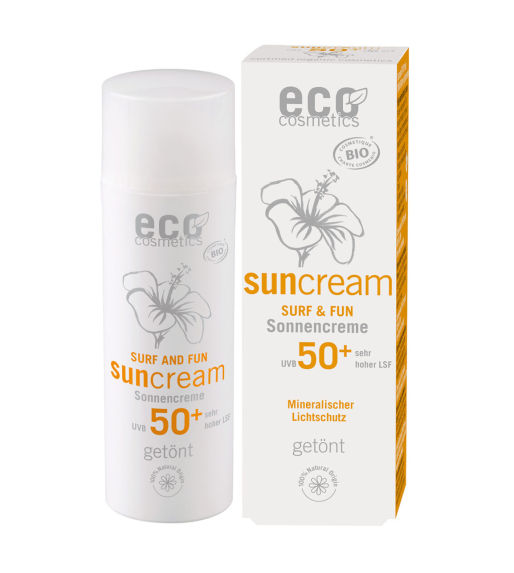 eco cosmetics surf & fun zonnecreme spf 50