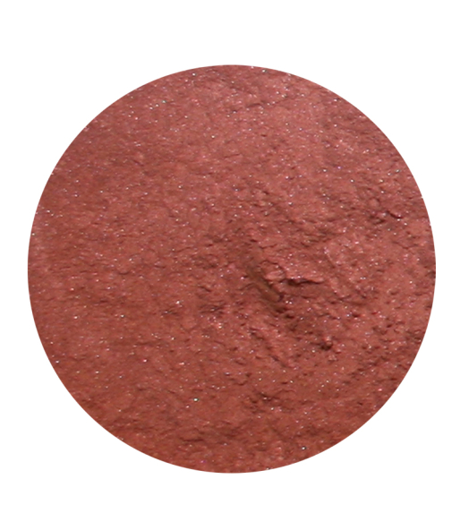 Luminous shimmer blush hot chestnut