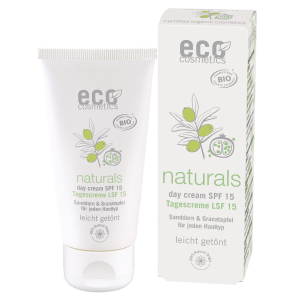 Eco Cosmetics dagcreme SPF15 getint