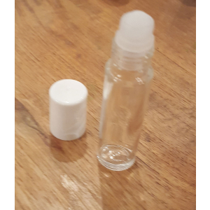 Wit testerpotje 5ml enkelwandig